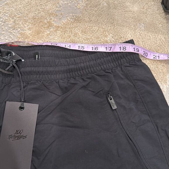 100 Thieves FOUNDATIONS NYLON PANT - BLACK size 2XL new with tags - Picture 8 of 10